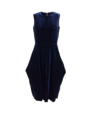 Comme des Garçons Asymmetrical Balloon-Leg Jumpsuit - Blue