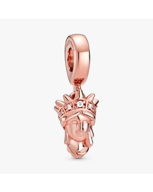 PANDORA Ny Statue Of Liberty Charm - Pink