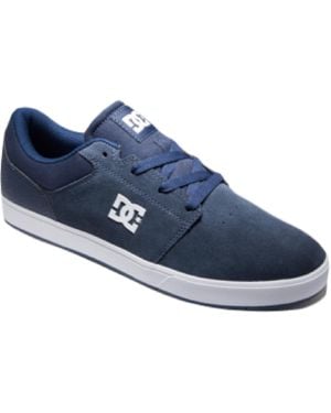 Dc Crisis 2 Suede Athletic Skate Shoes - Blue