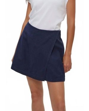 Michael Stars Klue Mini Skort - Blue