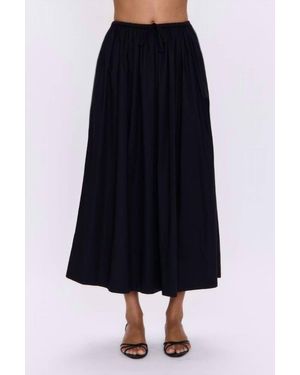 Pistola Noelle Poplin Maxi Skirt - Blue