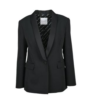 ERMANNO FIRENZE Tuxedo Jacket - Black