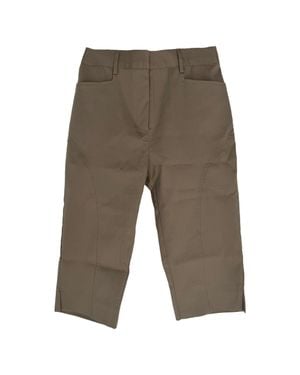 Frankie Shop Knee-Length Tailored Capri Pants - Gray