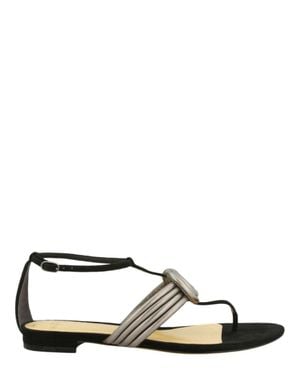 Alexandre Birman Vicky Thong Sandals - Black