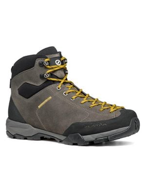 SCARPA Water-Repellent Suede Hiking Boots With Gore-Tex Lining - Black