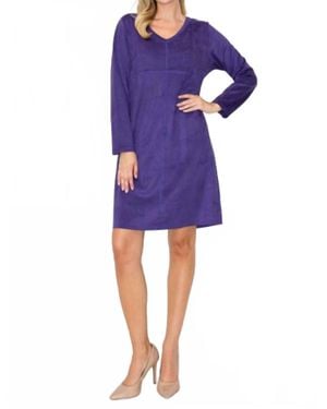 Joh Aurora V Neck Dress - Blue