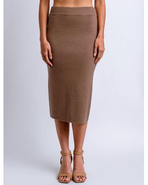 Kerisma Issa Midi Skirt - Brown