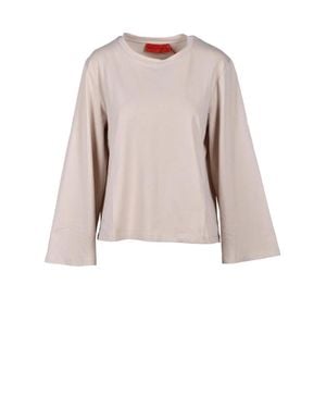 Wild Cashmere Cotton And Elastane T-Shirt - Natural