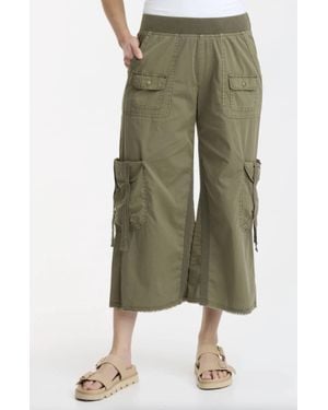 XCVI Foster Cargo Crop - Green