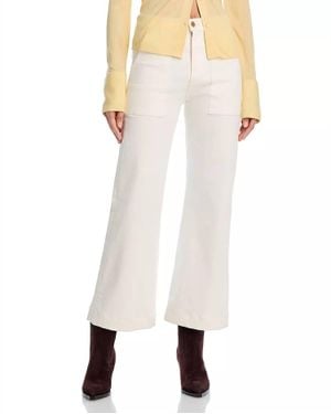 Ramy Brook Clifford Cropped Ankle Jeans - White