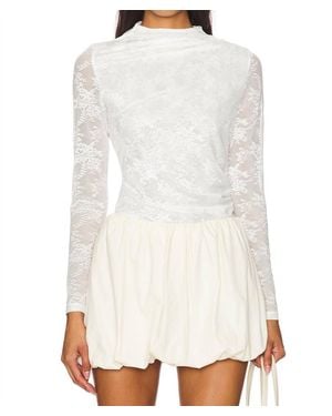 Heartloom Fallon Top - White