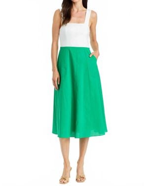 Drew Caitlin Twofer Dress - Green
