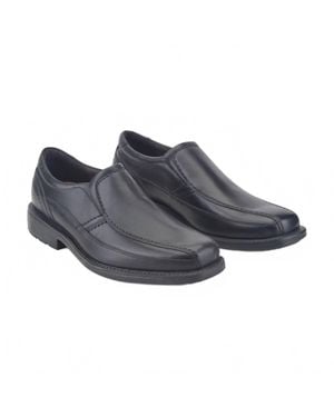 black lace train dress ROCKPORT MEN'S BLACK DRESSPORTS WORK BIKE TOE SLIP-ON main image 1