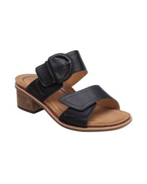 Aetrex Tatiana Block Wedge Sandals - Blue