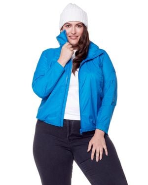 Alpine North Pelly Plus (Recycled) Ultralight Windshell Jacket (Plus Size) - Blue