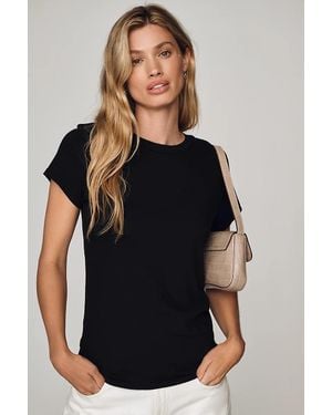 PERFECTWHITETEE Crew Baby Tee - Black
