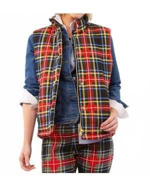 Gretchen Scott Duke Of York Puffer Vest - Red