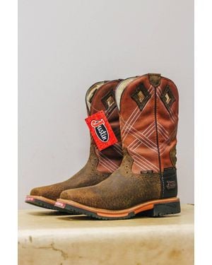 Justin Dalhart Nano Comp Toe Work Boot - Multicolor