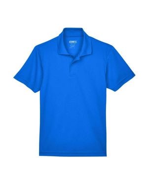 CORE365 Youth Origin Performance Piqu Polo - Blue