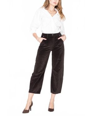 Fidelity Charlie Coco Velvet Pants - Black