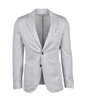 L.B.M. 1911 Rounded Blazer - Gray