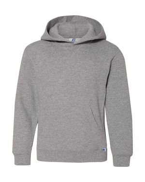 Russell Youth Dri Power Hooded Pullover Sweatshirt - Gray