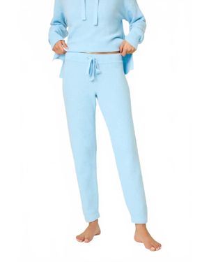 Pj Salvage Sweater Weather Banded Pants - Blue