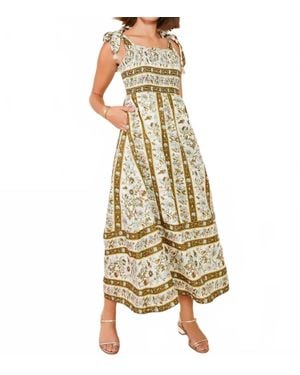 spartina 449 Saylor Midi Dress - Metallic