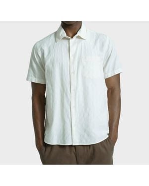 Far Afield Short Sleeve Classic Shirt - Blue