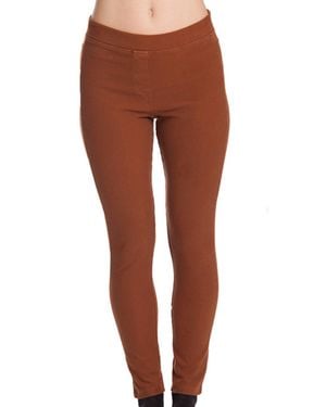 Angel High Waisted Jegging - Brown
