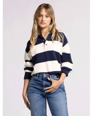 Thread & Supply Rugby Sweater - Blue