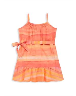 Bella Dahl Girls Summer Dress - Orange