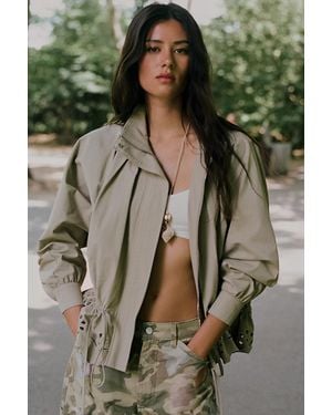Raisonnel Eyelet Jacket - Green