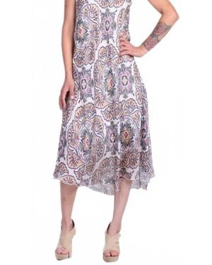 Gigi Moda Renaissance Miele Midi Dress - Natural