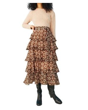 Marie Oliver Adler Skirt - Brown