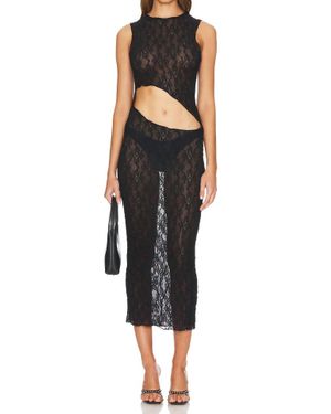 Lioness Spellbinder Maxi Dress - Black