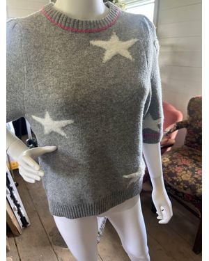 Thml Star Knit Top - Gray