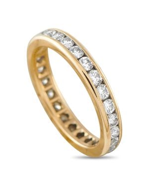 Tiffany & Co. 18K 1.04Ct Diamond Eternity Band Ring Ti19-062226 - Metallic