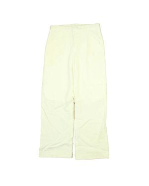 Jacadi Girls Linen Pants - Yellow