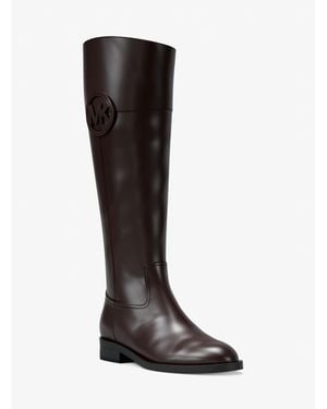Michael Kors Kimmee Leather Boot - Black