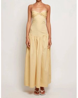 SWF Fitted Midi Dress - Natural