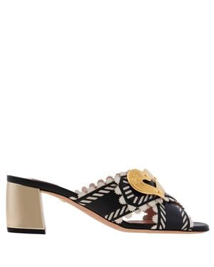 Bally Ellis 55 Leather Sandals - Black
