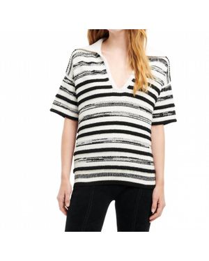 Barrie Polo Top - Black