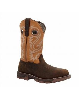Georgia Boot Carbo-Tec Flx 11" Waterproof Work Boot - Brown