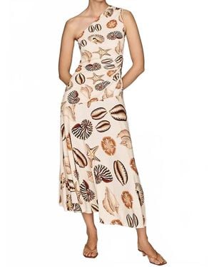 FARM Rio One Shoulder Maxi Dress - Multicolor