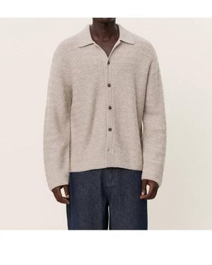 Les Deux Finnegan Knit Shirt - Natural