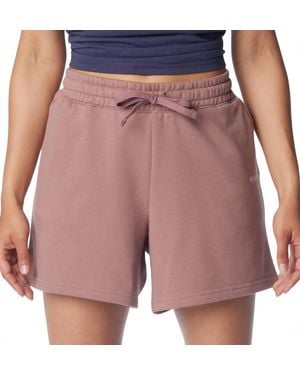 Columbia Trek French Terry Short - Purple