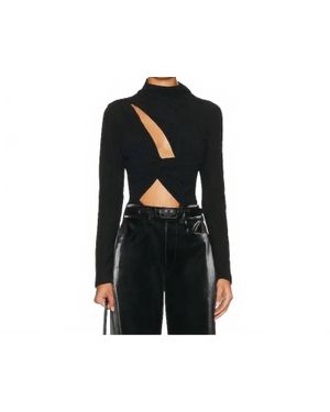 ATOIR Vincent Cut Out Bodysuit - Black