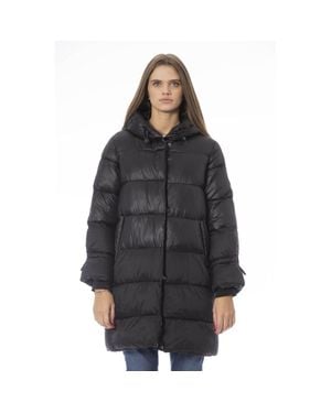 Baldinini Nylon Jacket Coat - Black