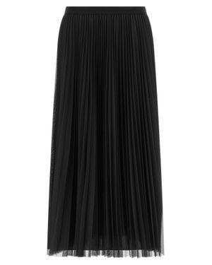 Fabiana Filippi Tulle Pleated Skirt - Black